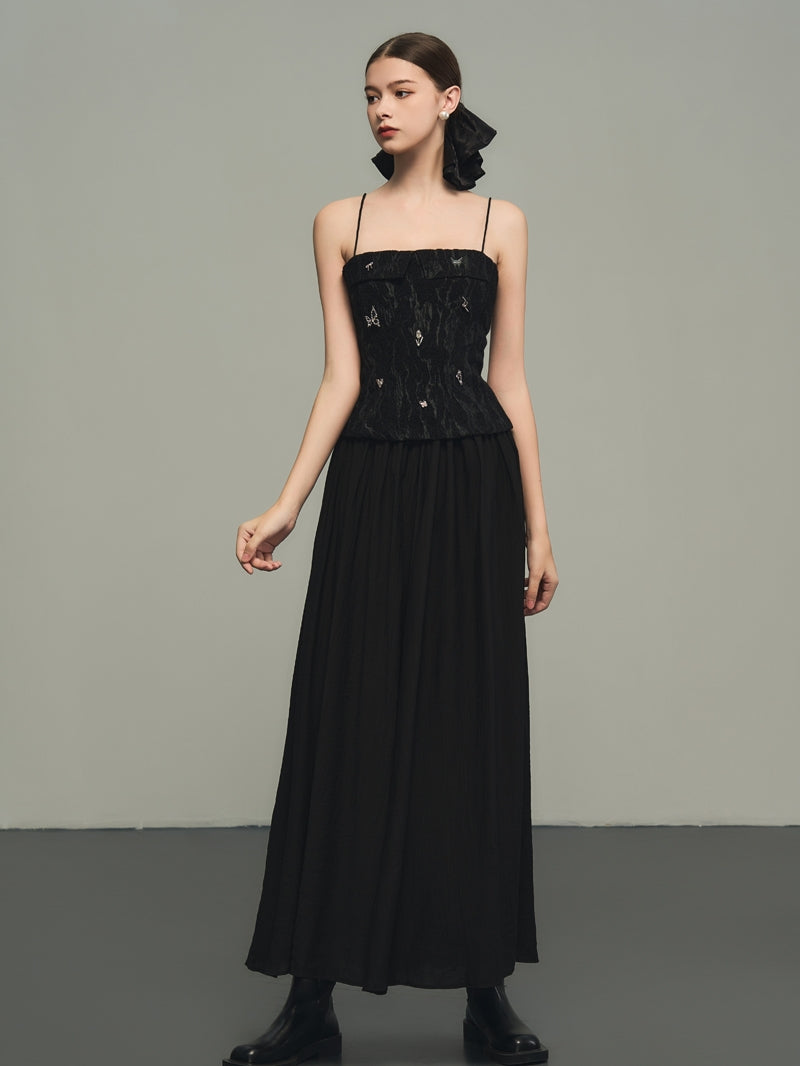 Tight Butterfly-Motif Elegant Inner Camisole