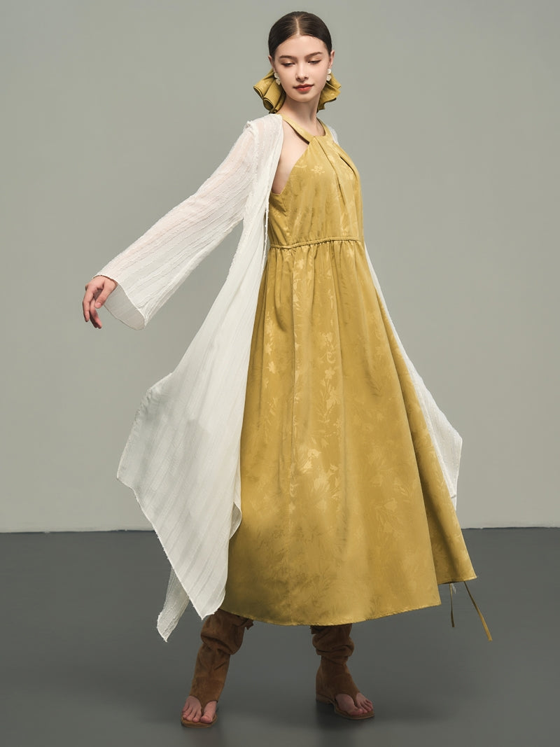 비대칭 간단한 대형 얇은 긴 카르디건