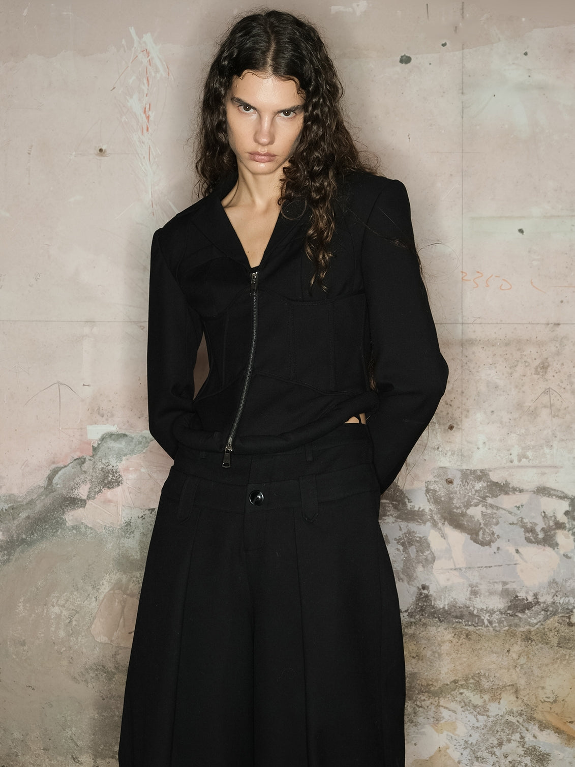 니치 일반 zip 재킷