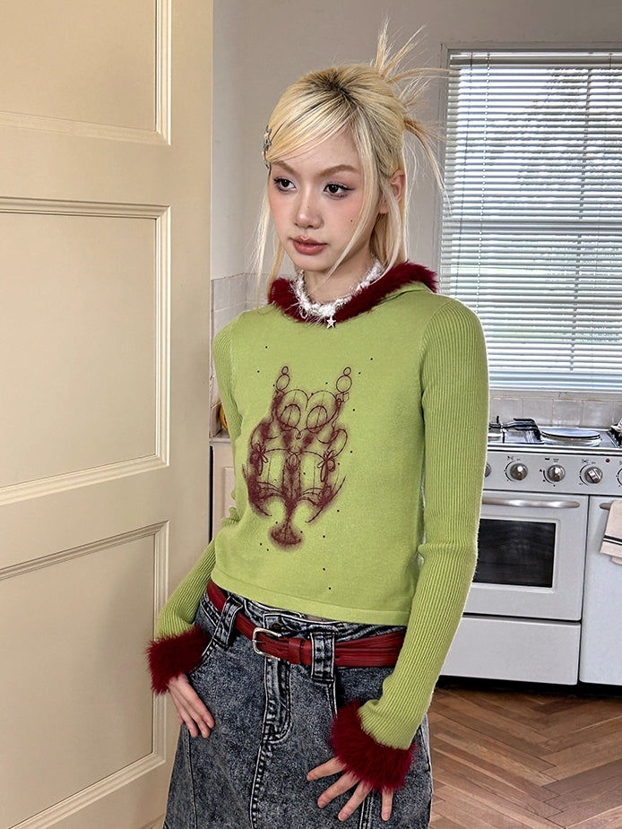 Sweat à sweat Nichi Slim Unique tricot