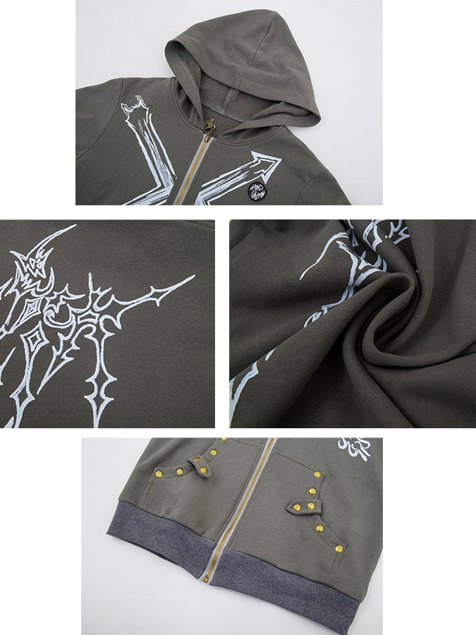 Jersey Casual Sweat Cool Parka&Pants