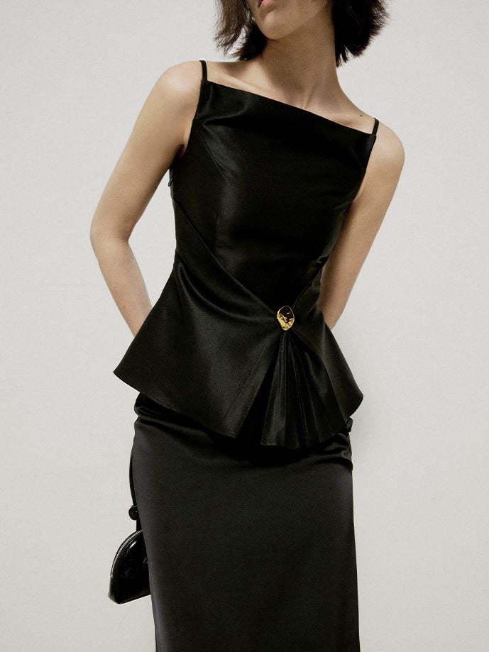 Drape Plain Maxi Langstachel