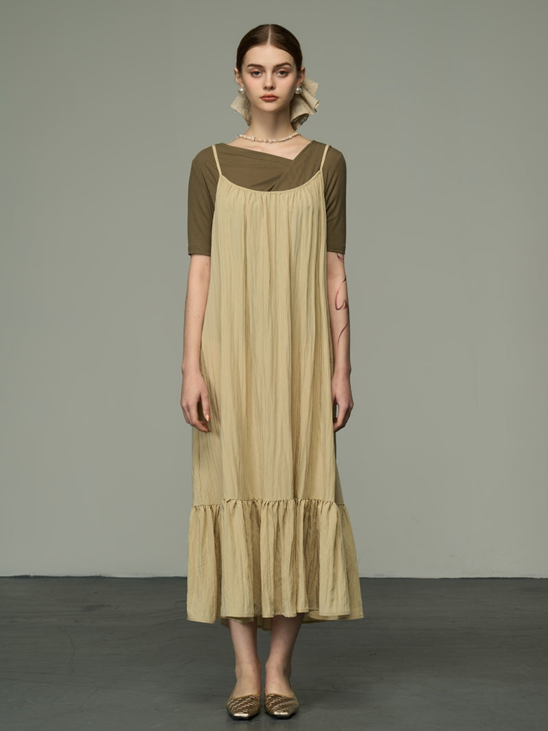 Camisole froissant simple