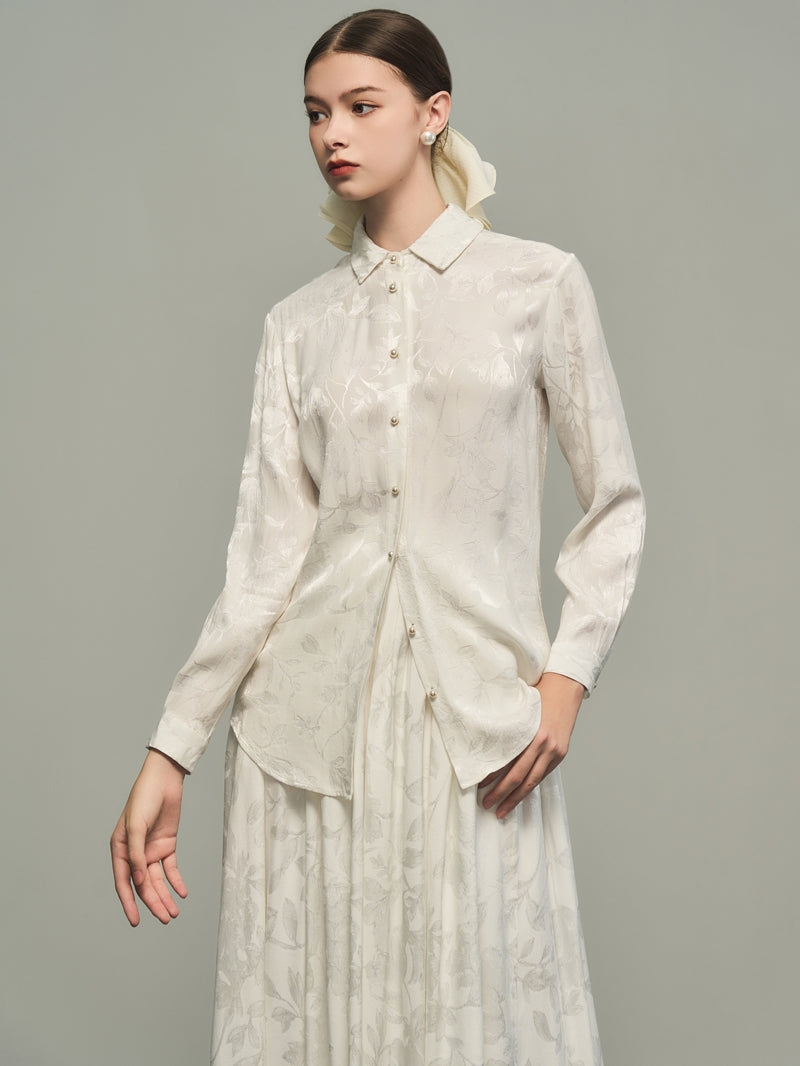 Broderie de fleurs chic