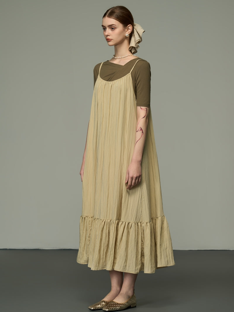 Camisole froissant simple
