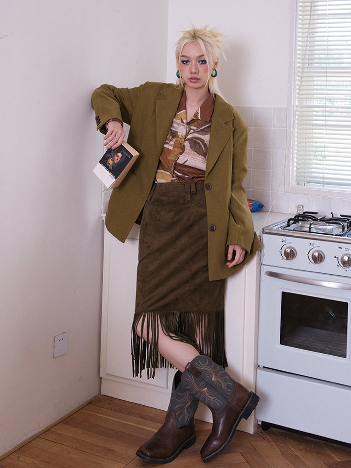 Patchworkblume einzigartiges modernes Hemd