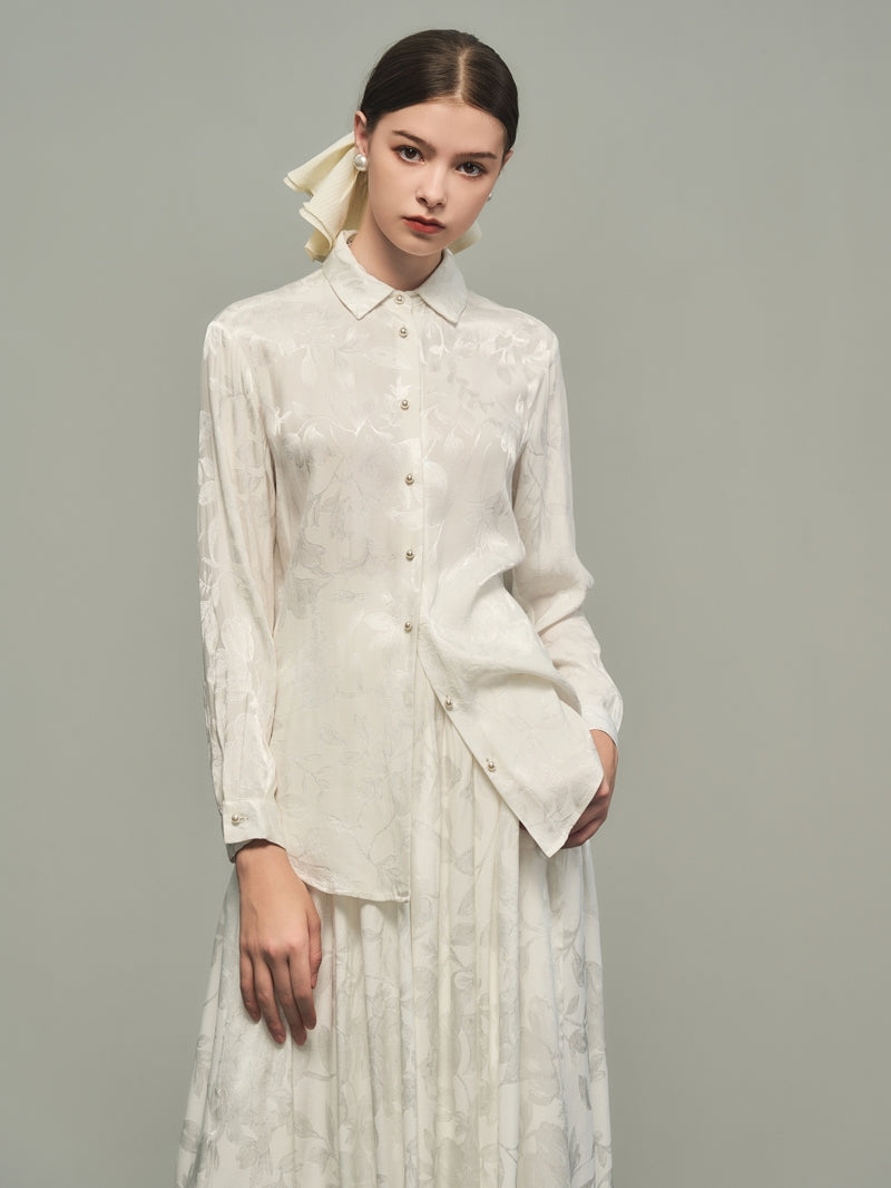 Broderie de fleurs chic