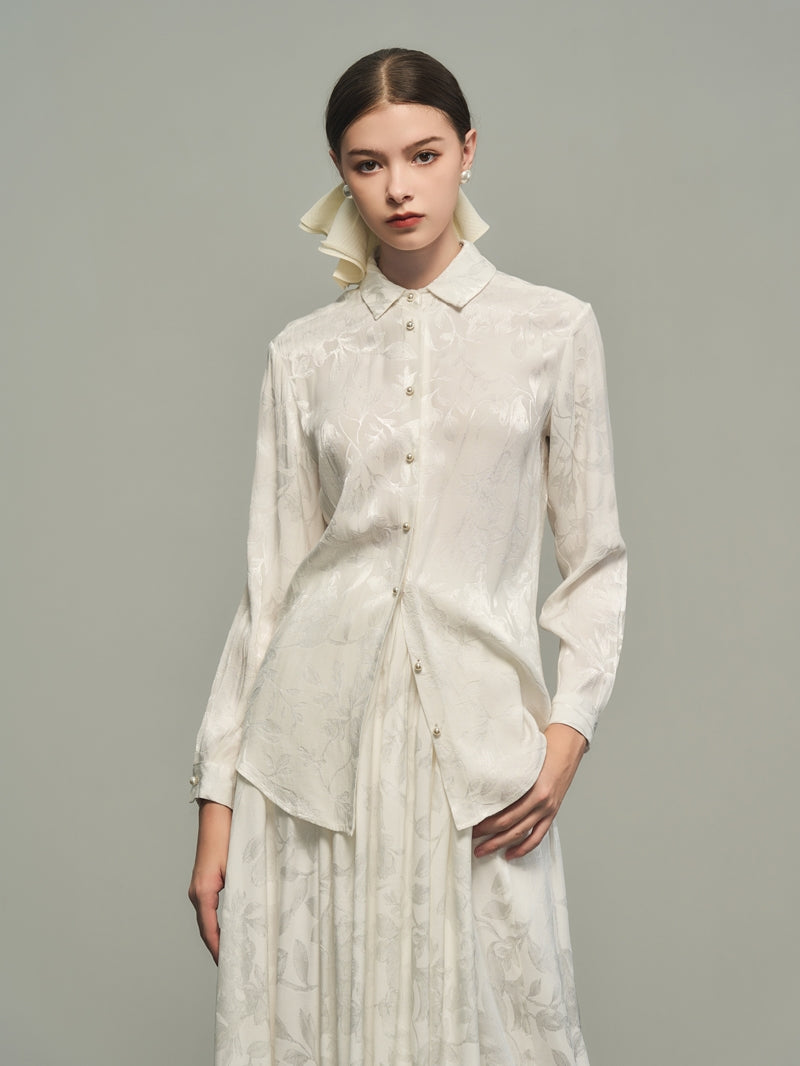 Broderie de fleurs chic