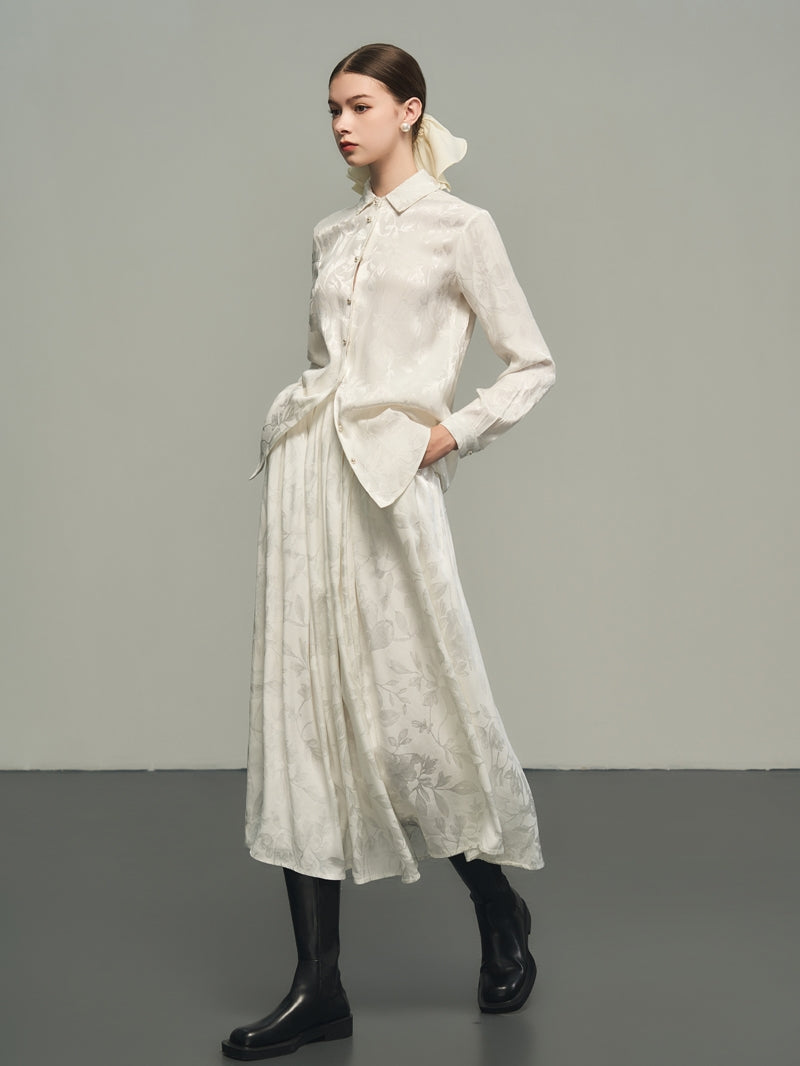 Broderie de fleurs chic