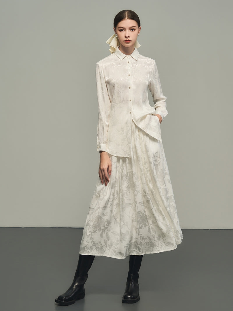 Broderie de fleurs chic