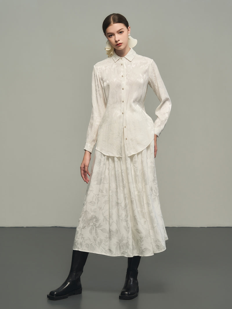 Broderie de fleurs chic