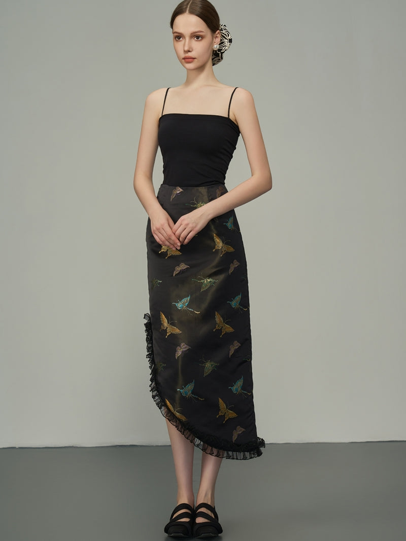 Asymmetrie Metallic Butterfly Rackrock