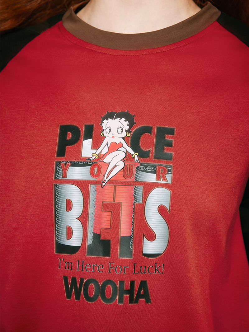 베티 캐주얼 승무원 면화 론트 셔츠