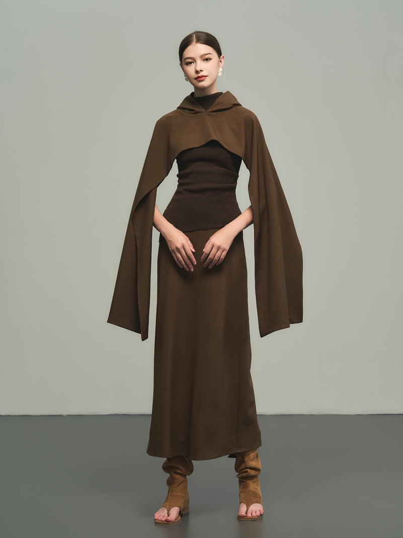Asymmetry Nichi Sleeveless Tight Stretch Knit