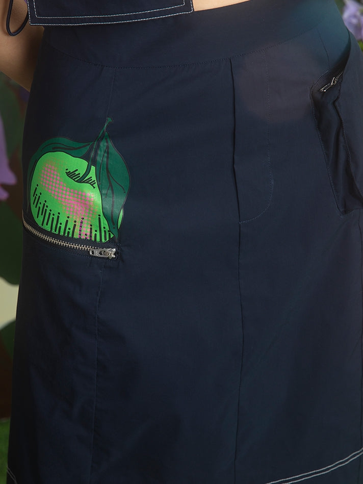 Hoodie Nichi Casual Stitch Draw-String-Tops & Langstachel