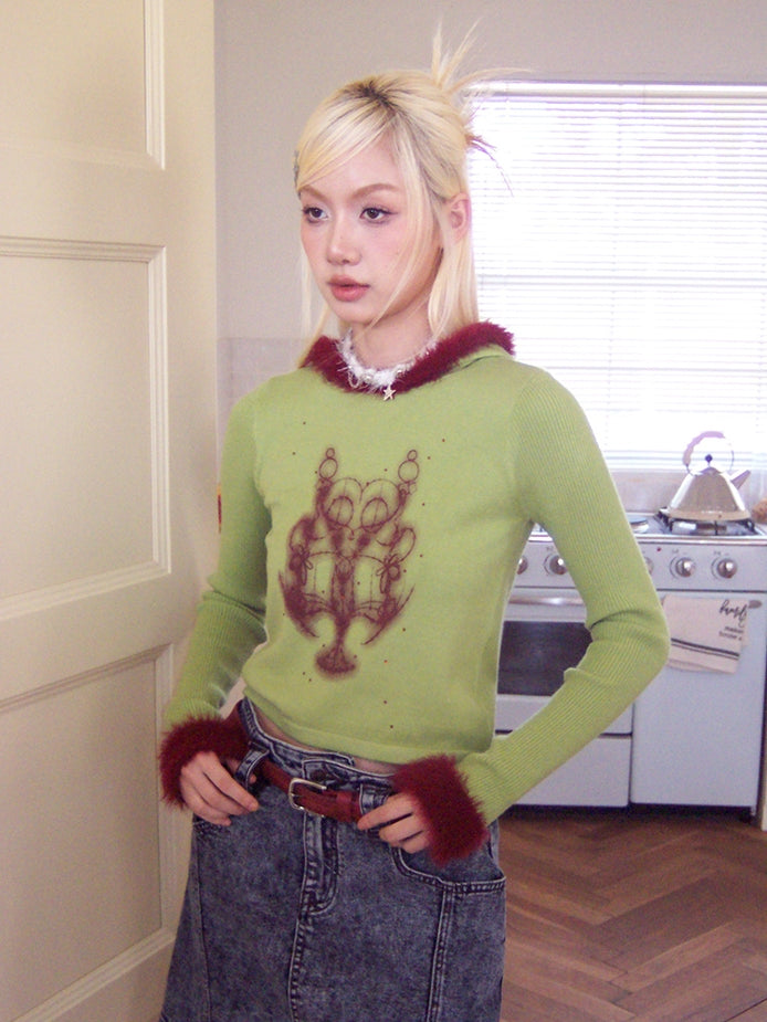 Sweat à sweat Nichi Slim Unique tricot