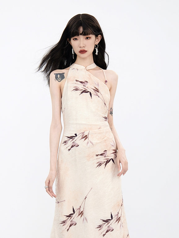 Retro Japanese Natural Cardigan & One-Piece