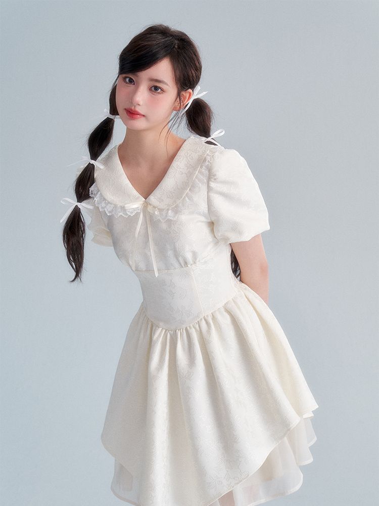 레이스 고급 스티미터 비대칭 달콤한 일체형