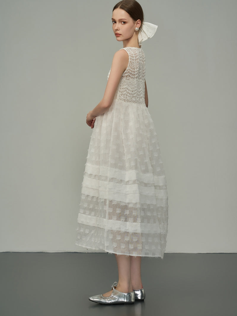 Spitze schiere klassische Ärmel langweilige Pieze