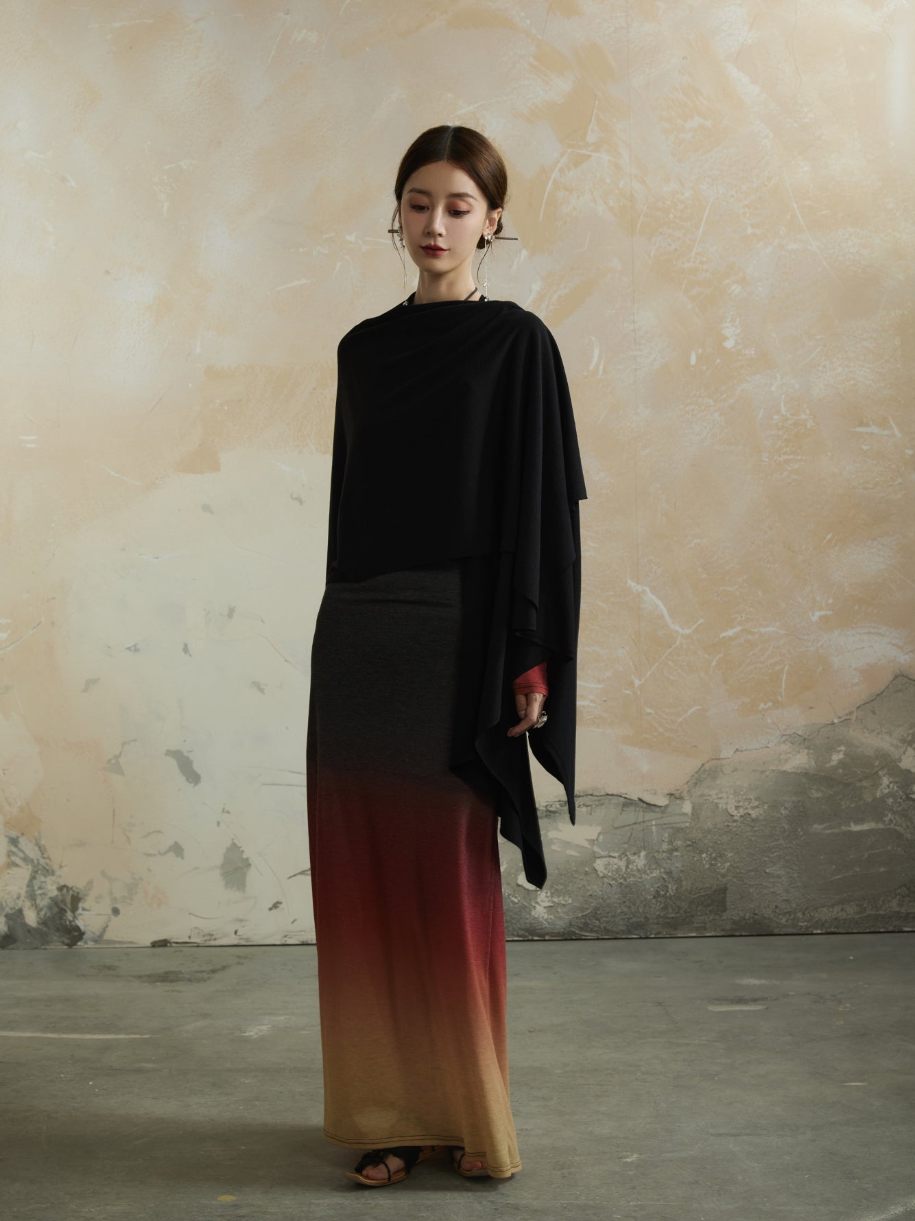 Samtflacker warmer Kap