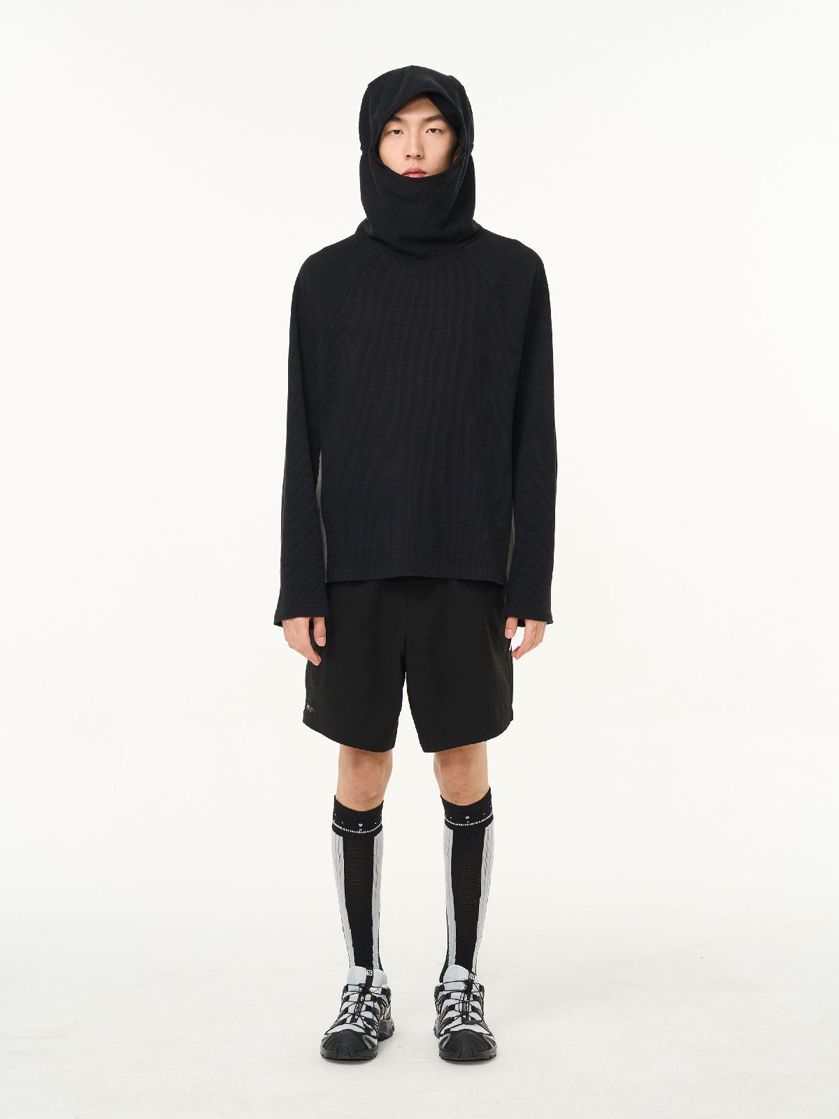 Wide Casual Plain Half-Pants