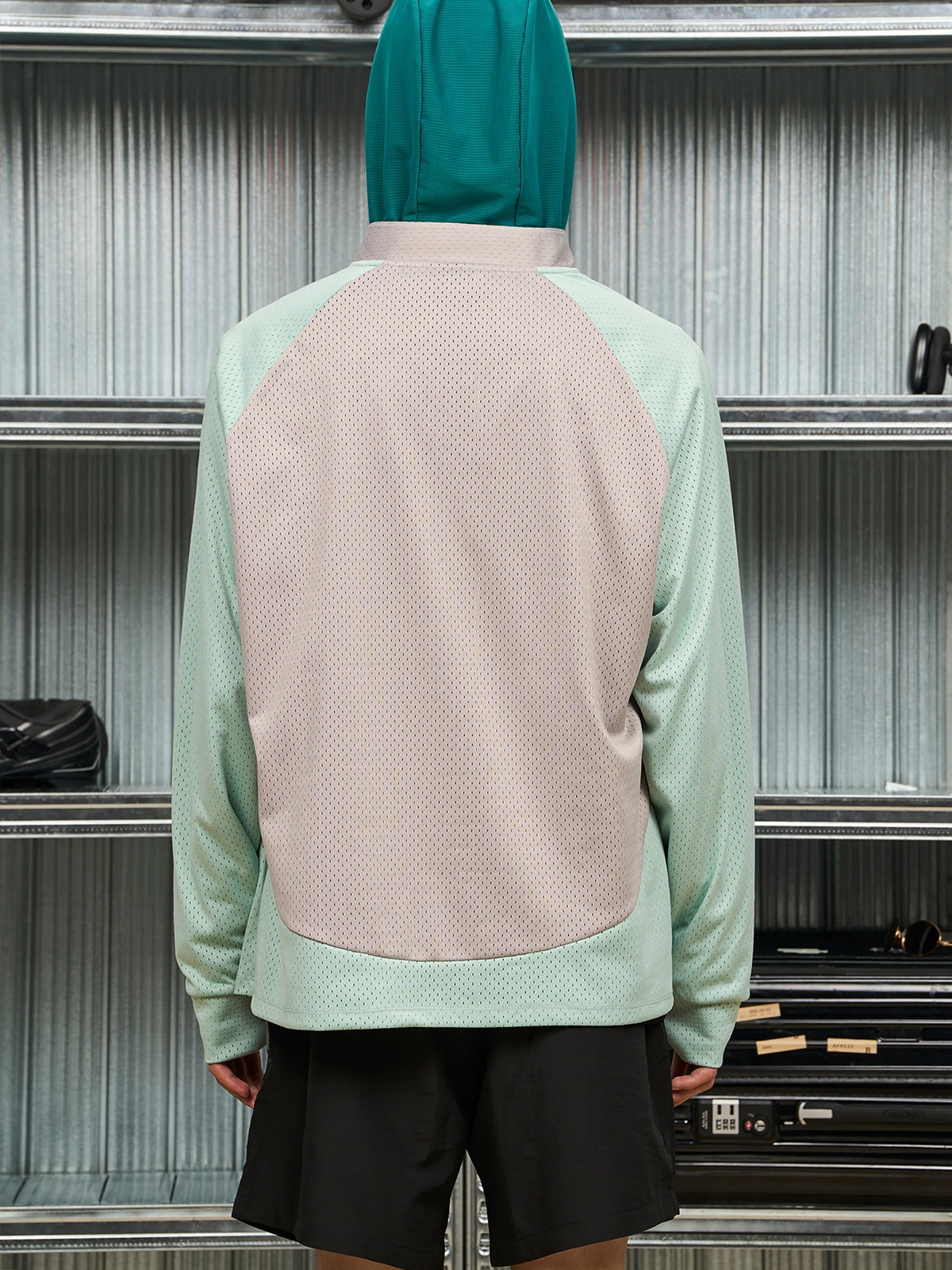 메쉬 대비 7 티셔츠