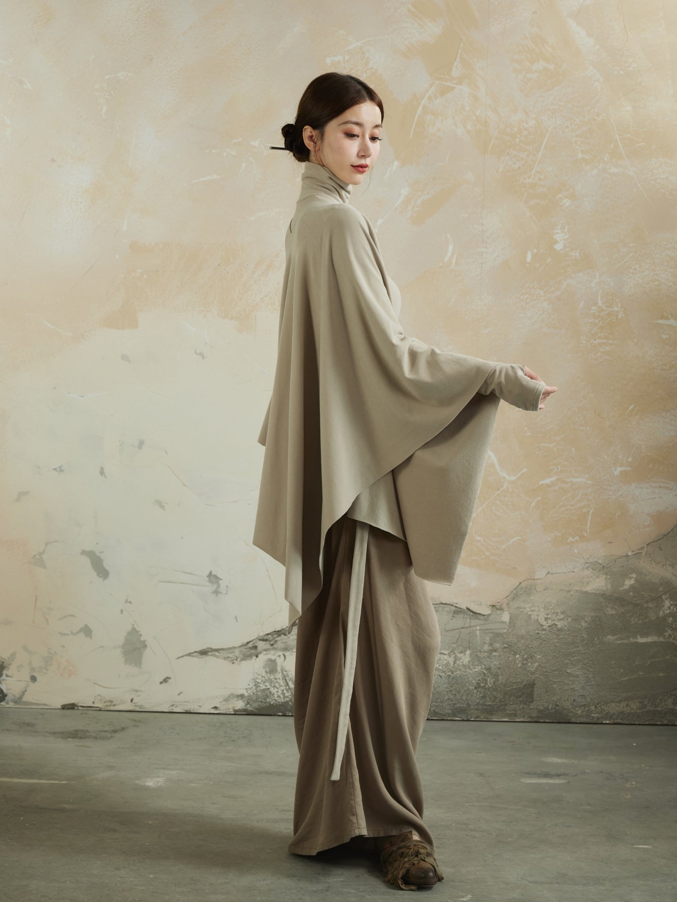 Samtflacker warmer Kap