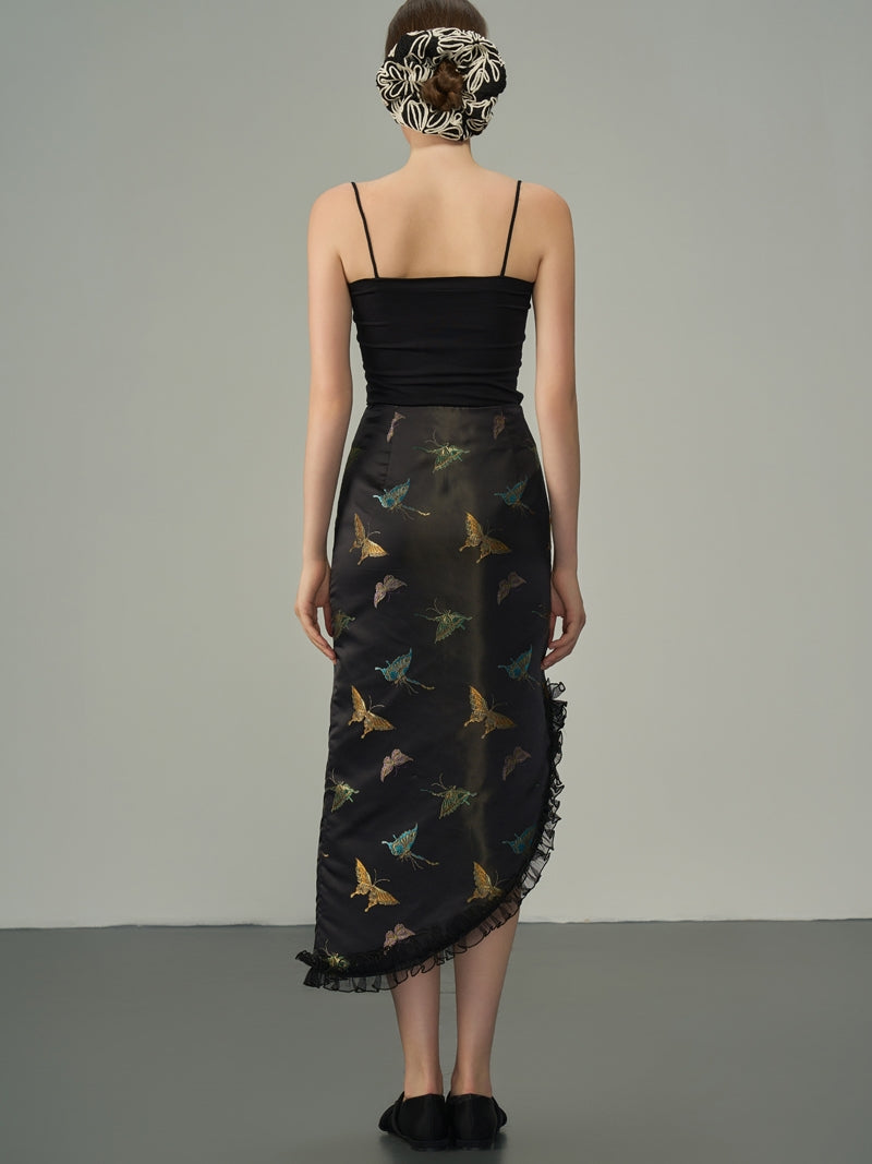 Asymmetrie Metallic Butterfly Rackrock