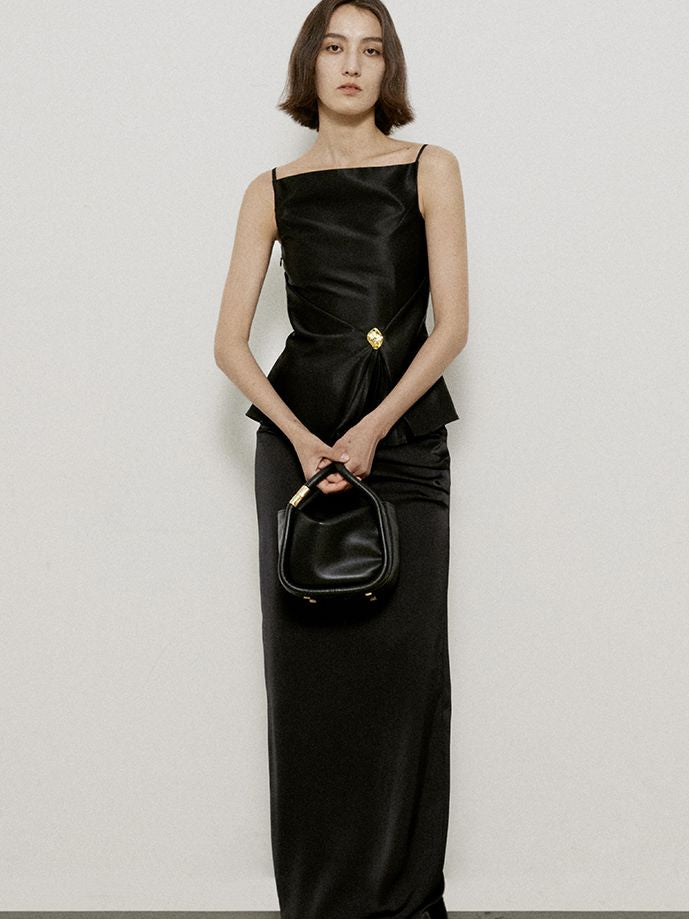 Drape Plain Maxi Langstachel