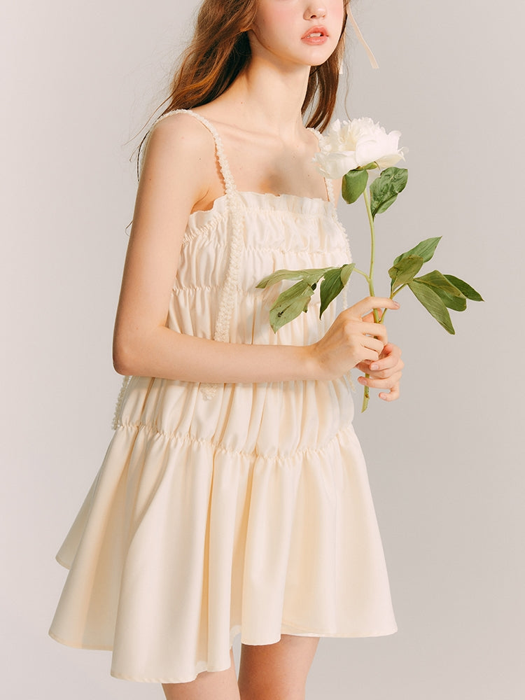 Gather Asymmetry Simple Chic Mini-One-Piece