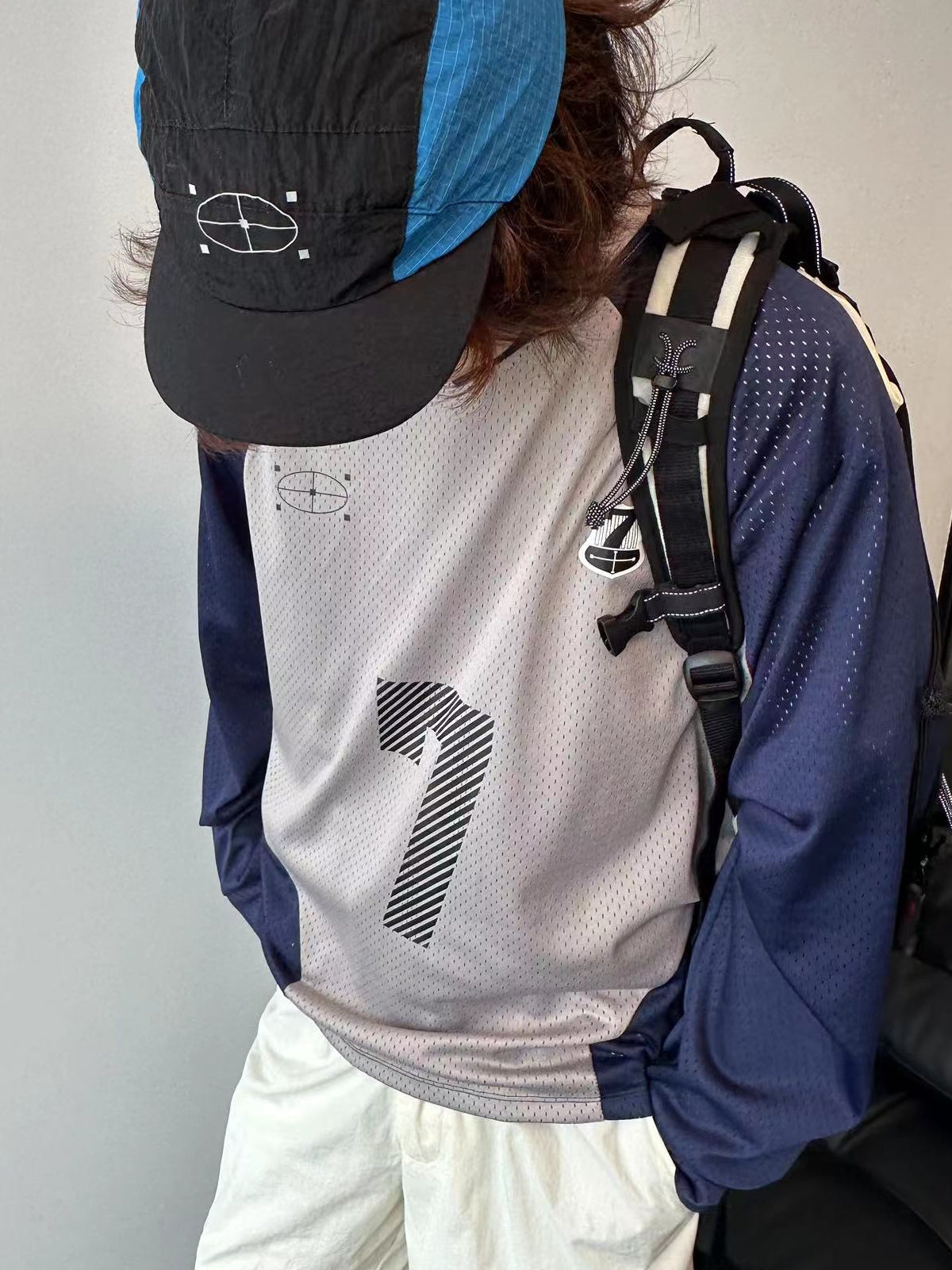 메쉬 대비 7 티셔츠