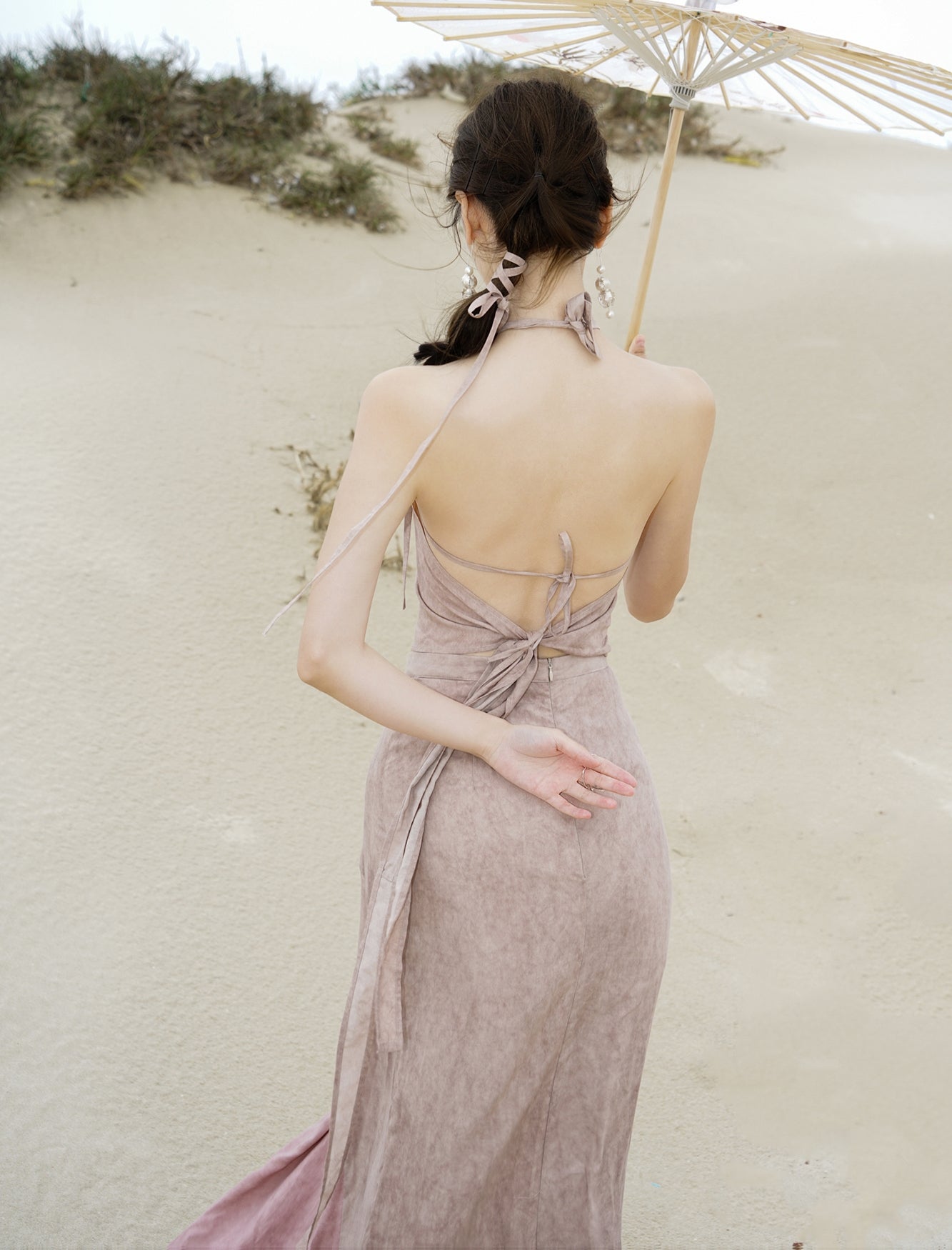 Tiered Slim Elegant Long Tops&Long-Skirt