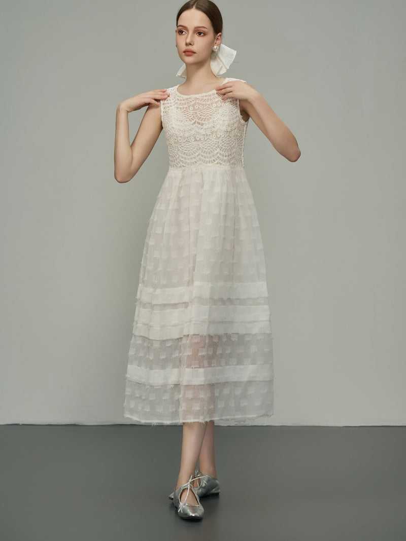 Spitze schiere klassische Ärmel langweilige Pieze