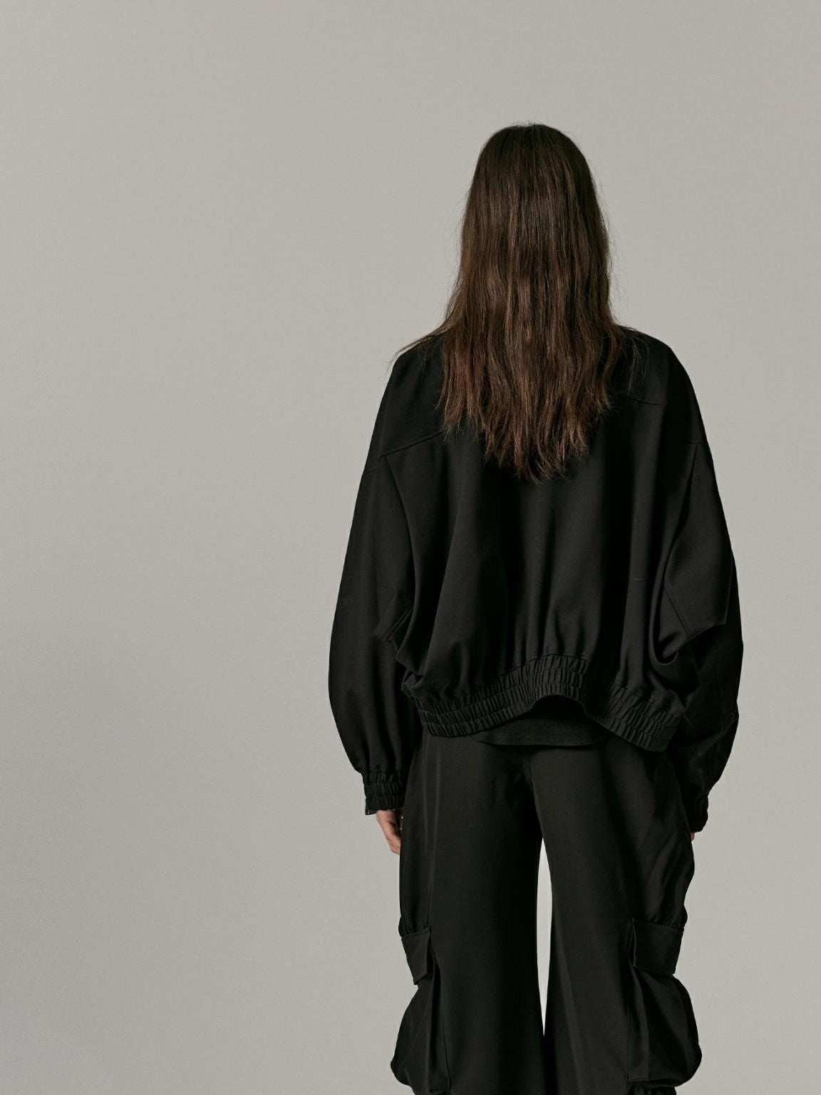 Veste ordinaire décontractée de Zip Windbreaker