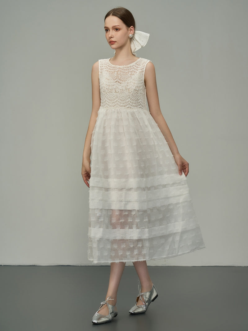 Spitze schiere klassische Ärmel langweilige Pieze