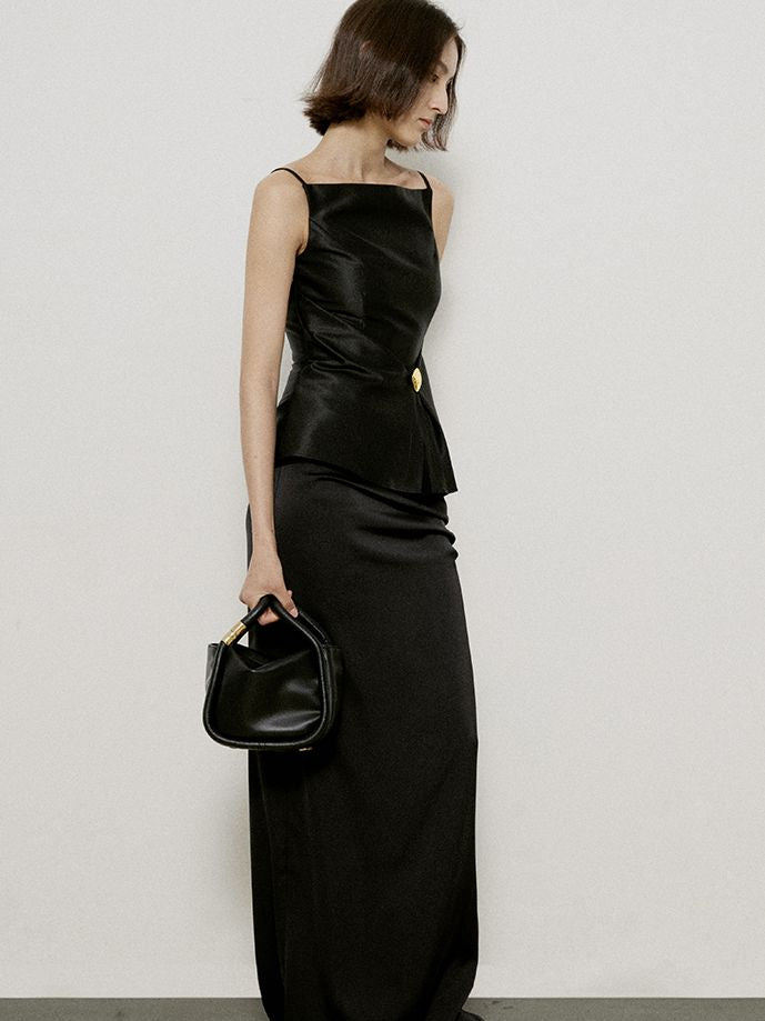 Drape Plain Maxi Langstachel