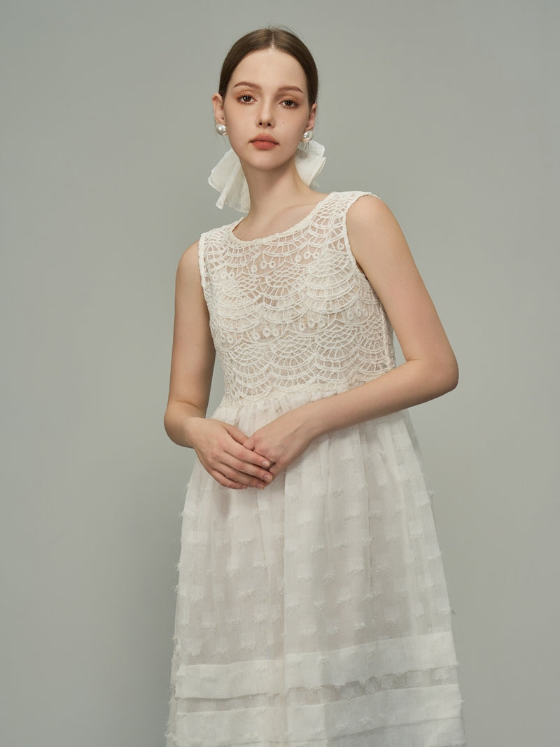 Spitze schiere klassische Ärmel langweilige Pieze