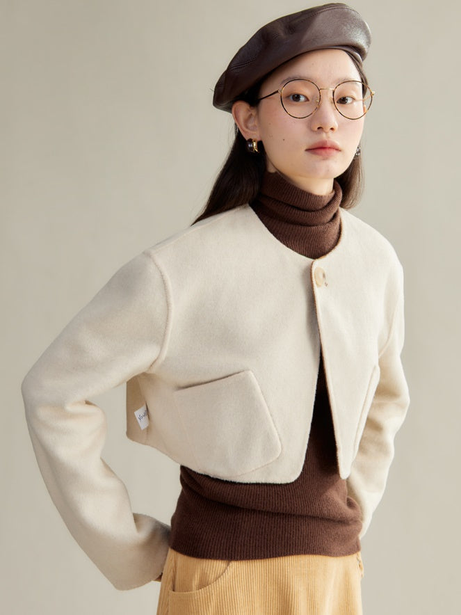 Reversible Double-sided Short Jacket