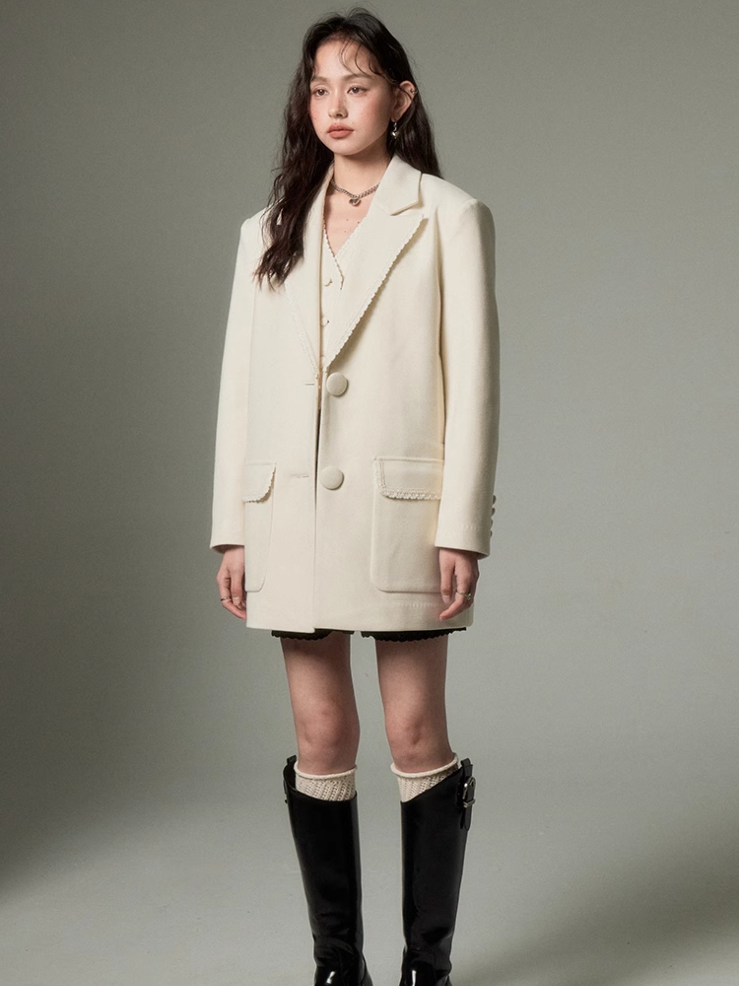 Classical Design Jacket & Vest Set-up