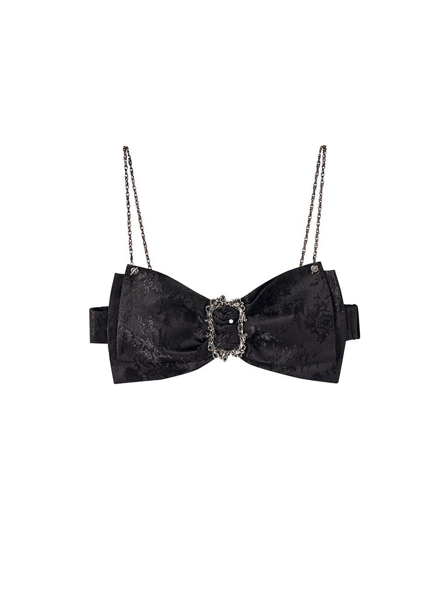 Jacquard Sling Robe & Ribbon Sangle Gile
