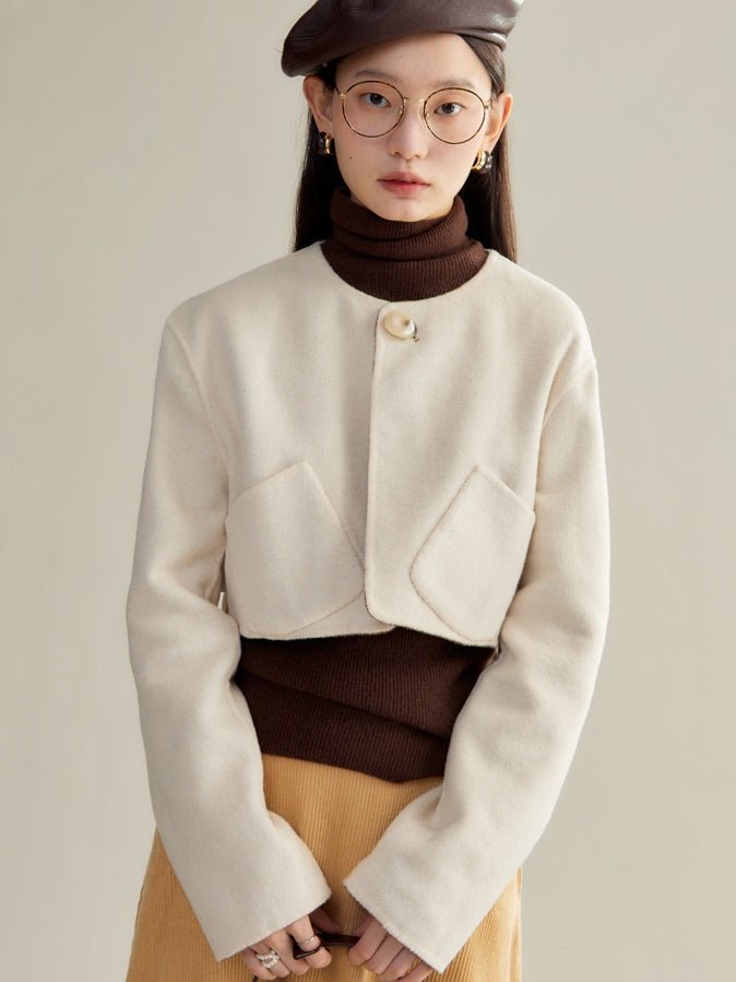 Reversible Double-sided Short Jacket