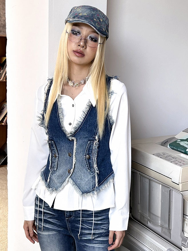 Denim Vest