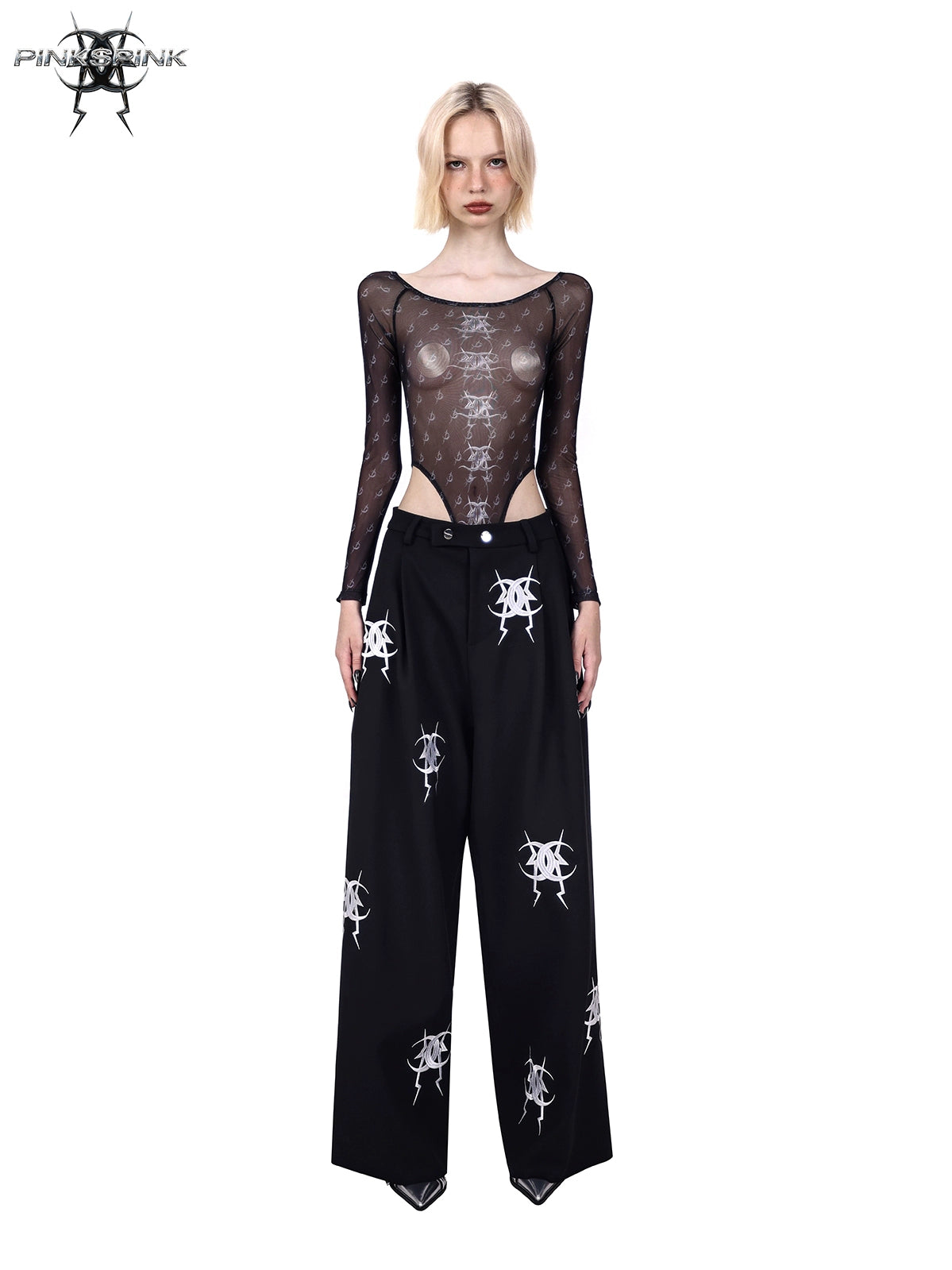 Mesh Bottoming Bodysuit