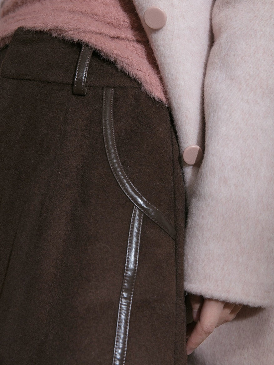 Lederkürzung karistischer Wollshorts