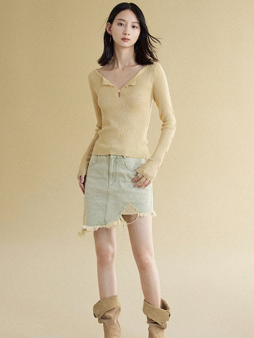 Tank Top & Pullover zweiteiliger Pullover