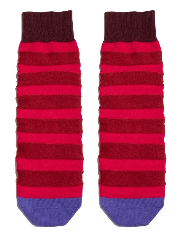 Contrast Border Socks