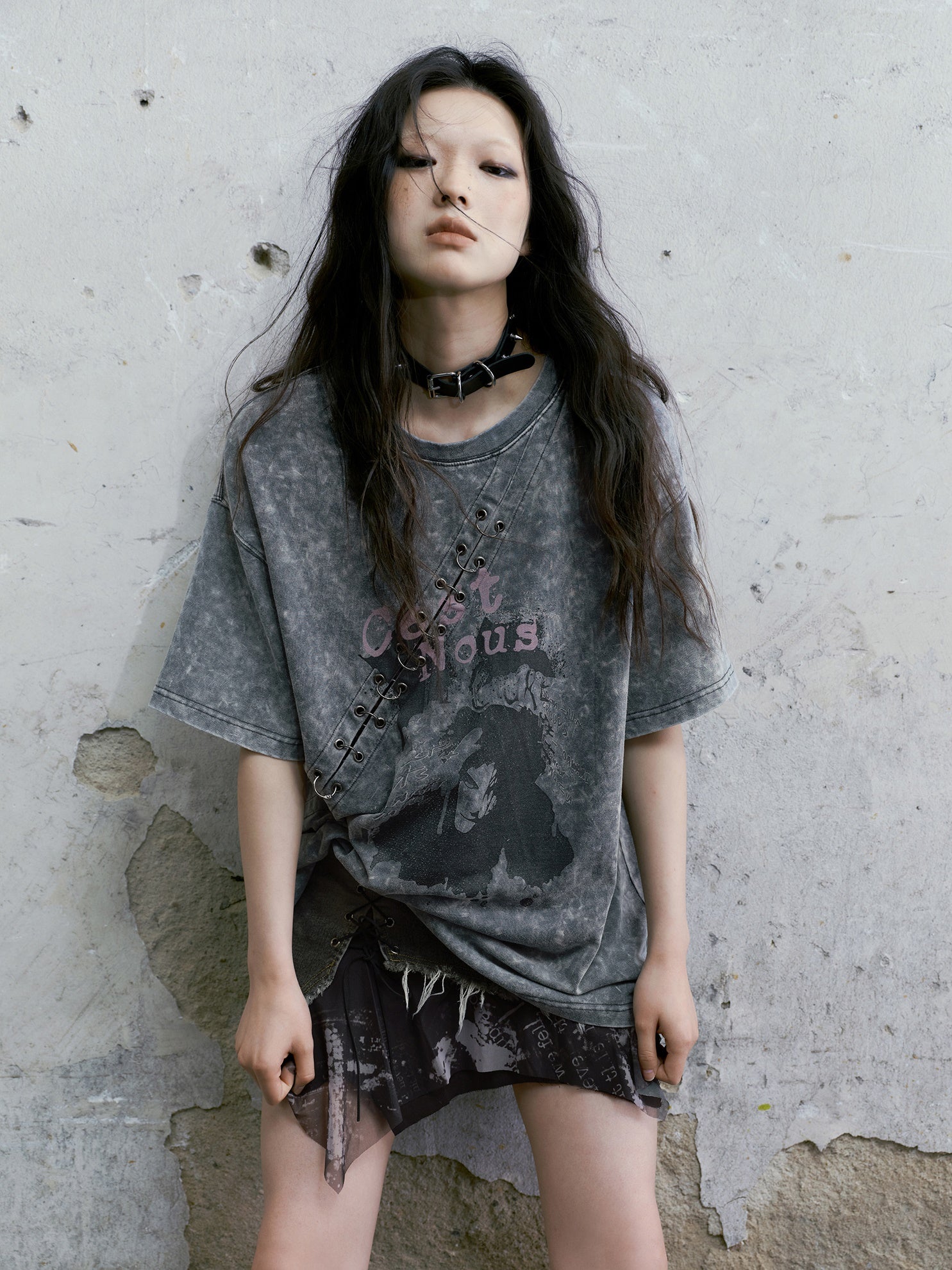 Old Printed Short Sleeves T-Shirt