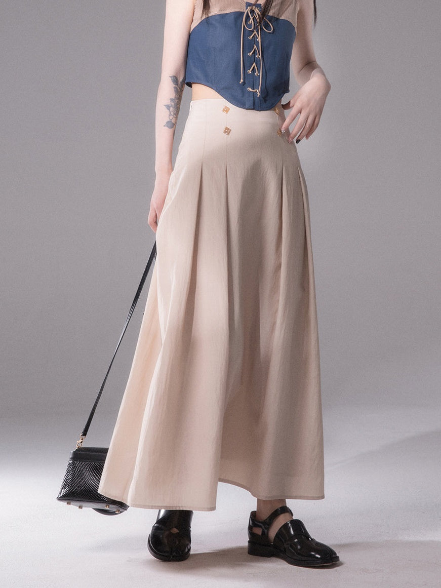 꼬집음 발목 치마