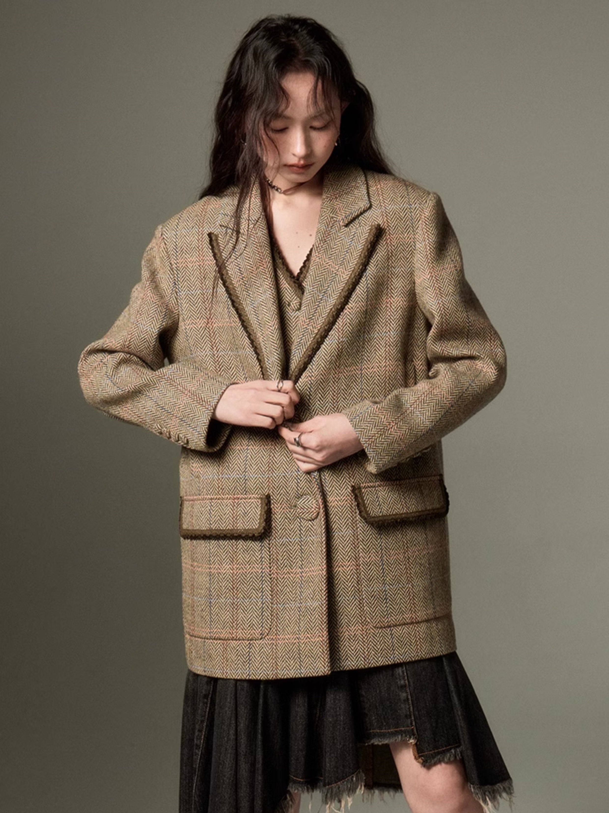 Classical Design Jacket & Vest Set-up