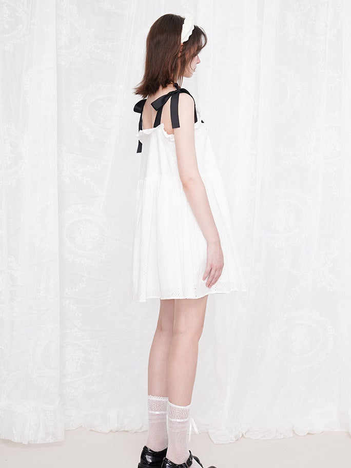 Spitzenribonn -Gurt -Puppenkleid